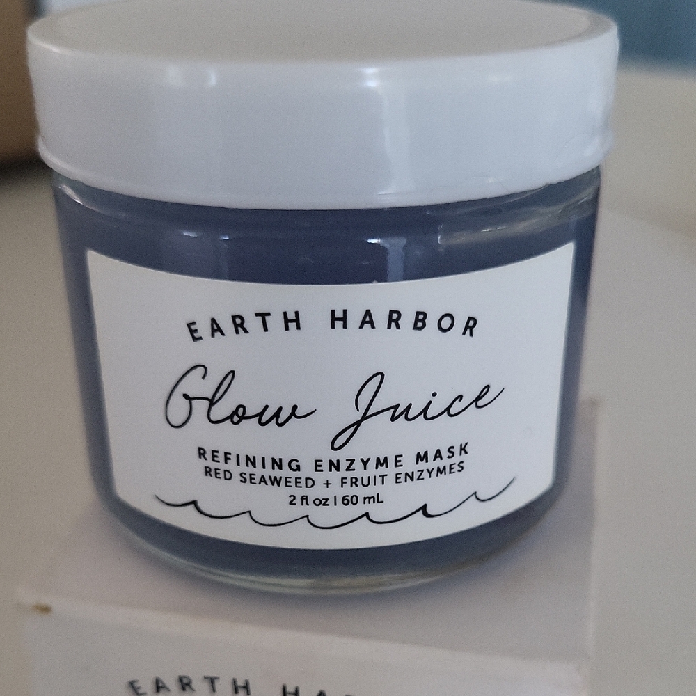 Earth Harbor Glow Juice Refining Enzyme Mask - Blue
